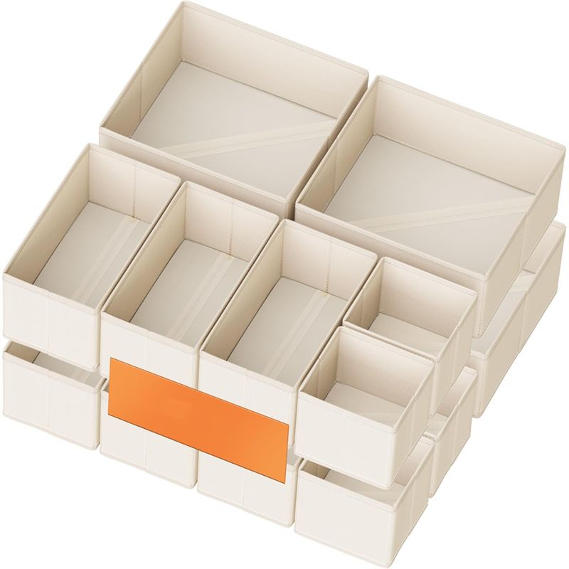 Baby Nursery Drawers - AS60-14-Pack Drawer Organizers For Baby Clothes,