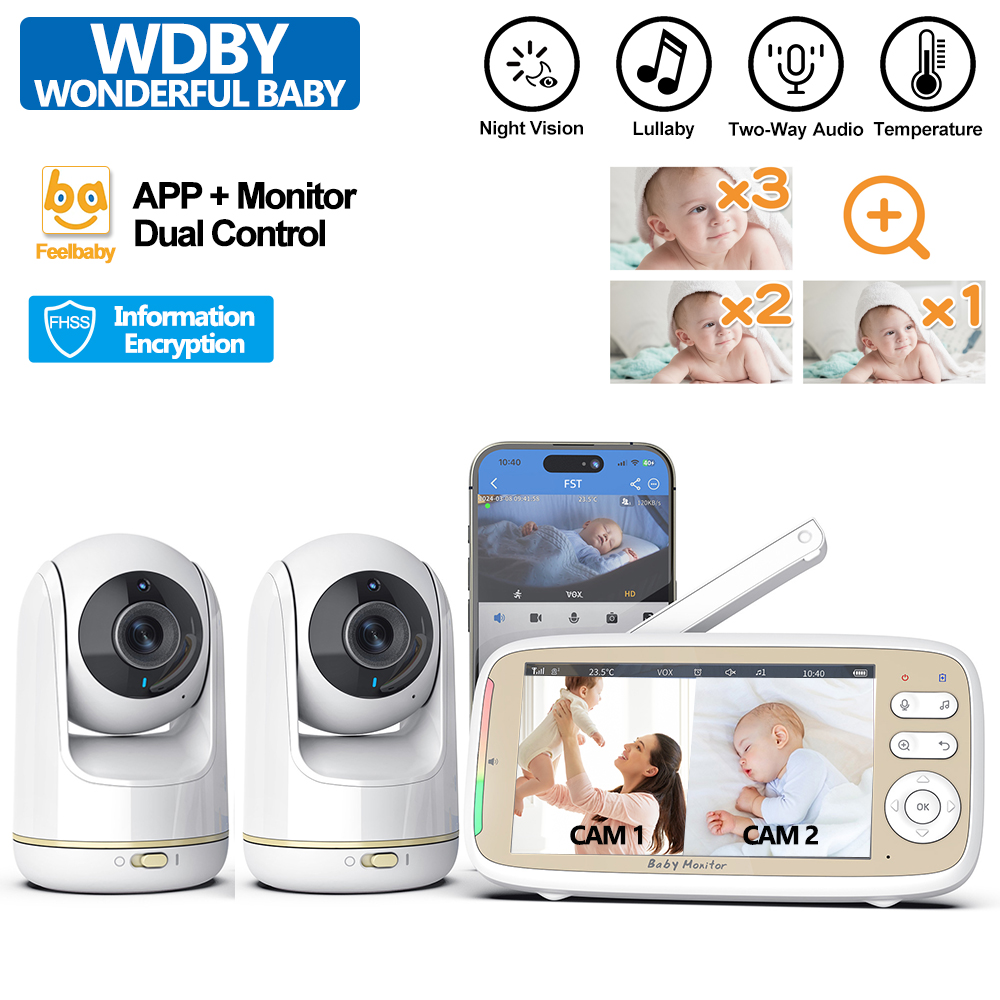 VB803 PRO Baby Monitor with 2p - Baby Nursery Camera review and price