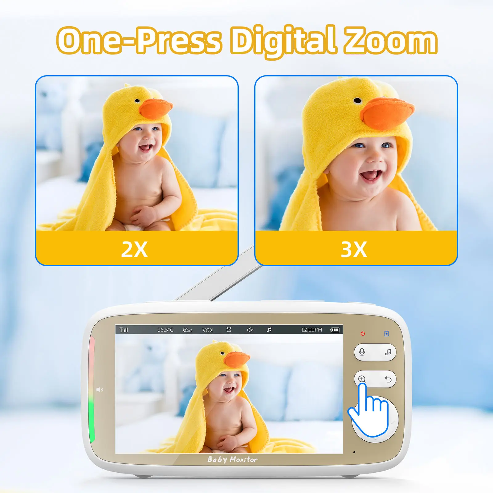 VB803 PRO Baby Monitor with 2p - Baby Nursery Camera review and price