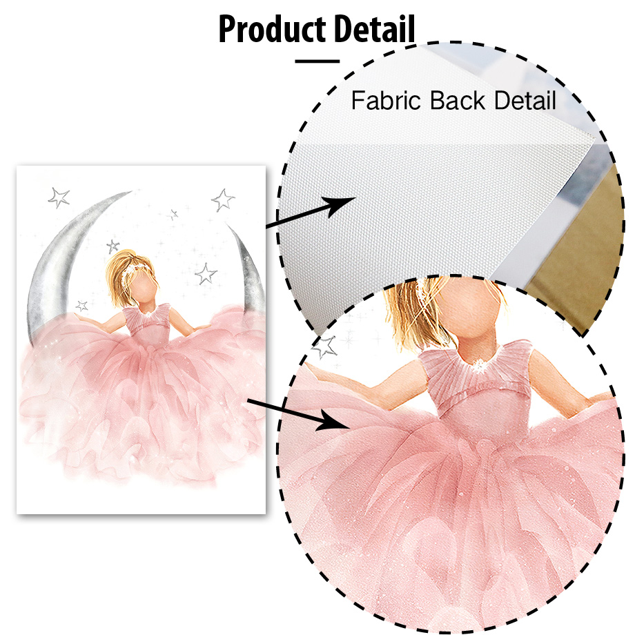 Pink Angel Girl Sun Moon Cloud - Baby Nursery Pink review and price