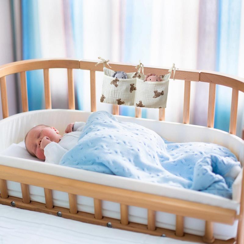 Baby Crib Organizer Cot Caddy  - Baby Nursery Animal Prints review and price