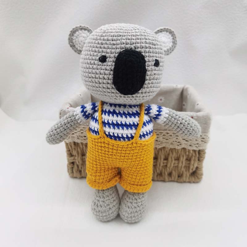 Baby Crochet Stuffed Lion Koal - Baby Nursery Game review and price