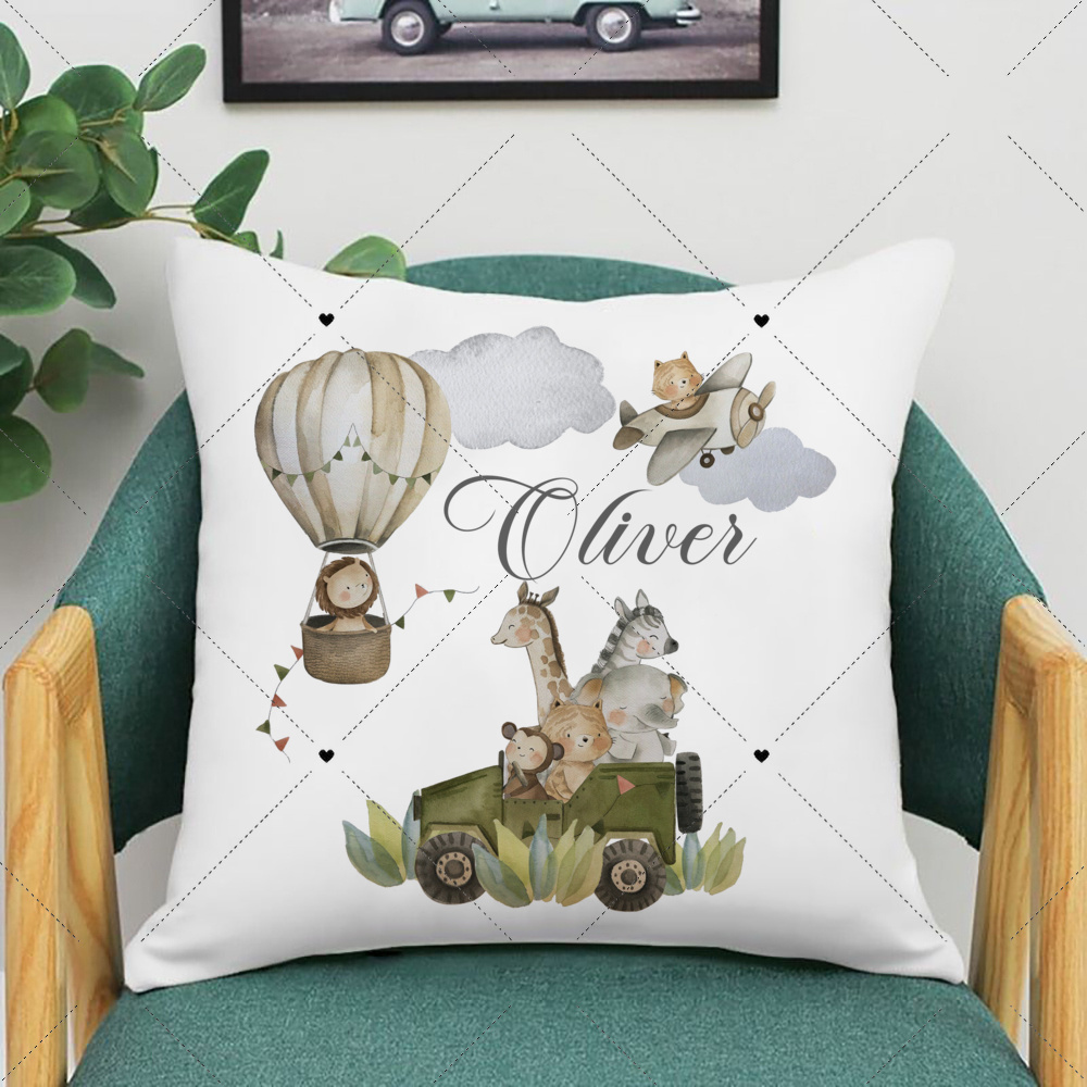 Personalised Woodland Animal P - Baby Nursery Animal Prints review and price