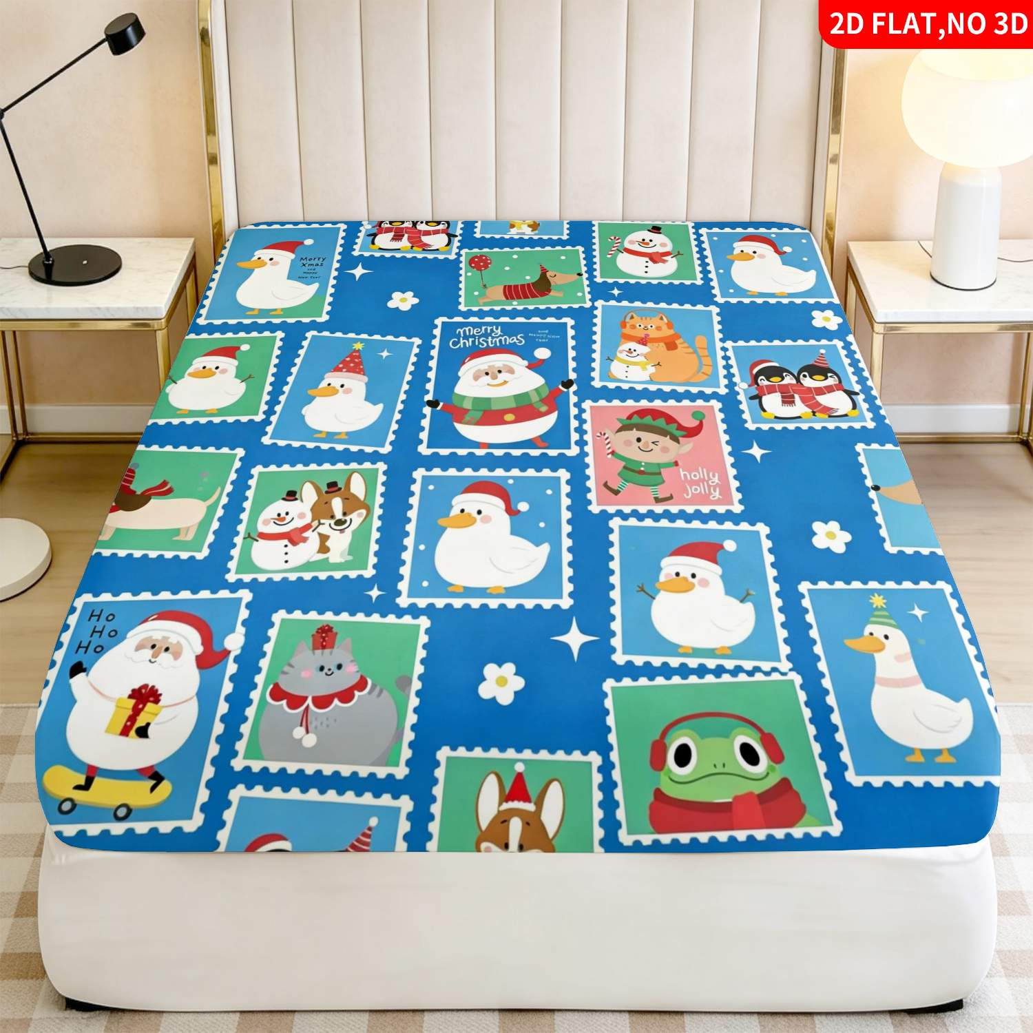 Christmas Animal Stamp Pattern - Baby Nursery Animal Theme review and price