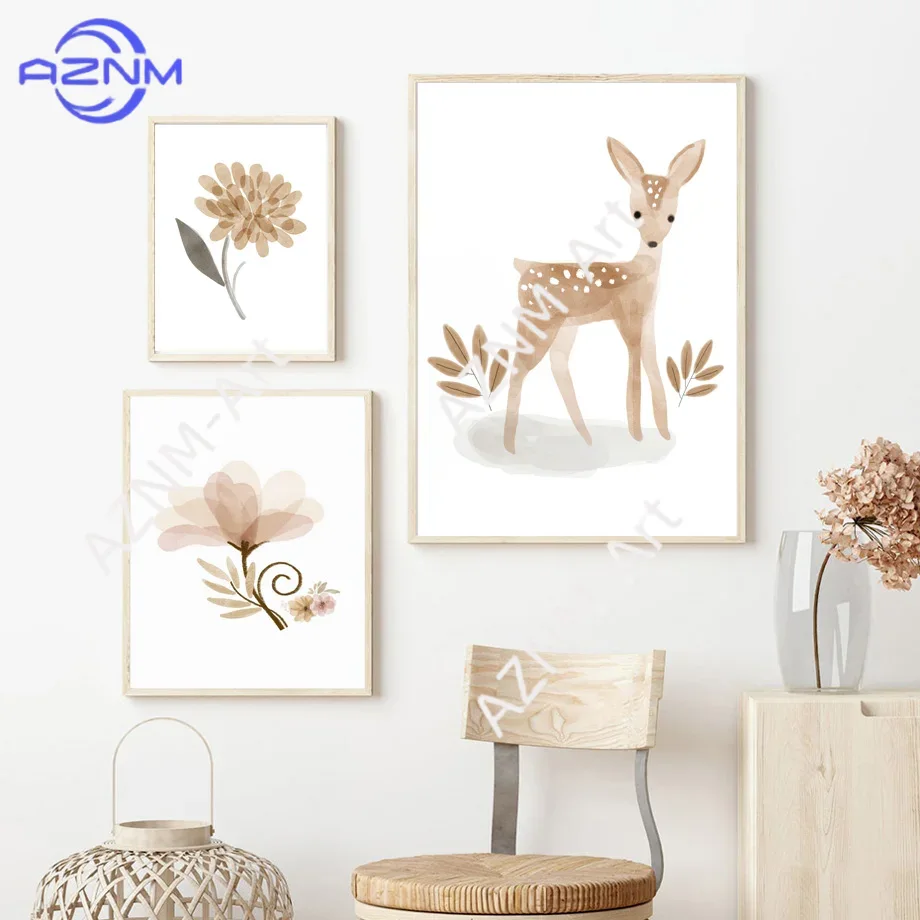 Boho Nursery Wall Art Canvas - - Baby Nursery Art review and price