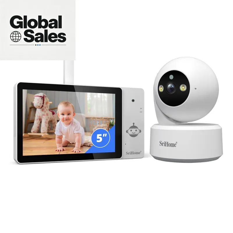 5-Inch HD Touchscreen Baby wit - Baby Nursery Camera review and price