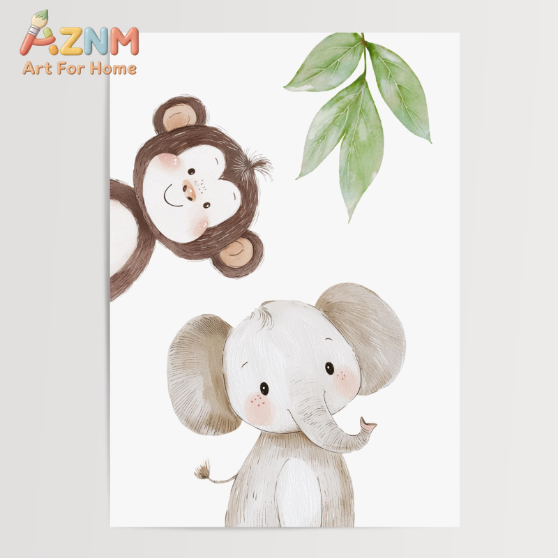 1Pc/3Pcs Safari Animal Nursery - Baby Nursery Animal Theme review and price