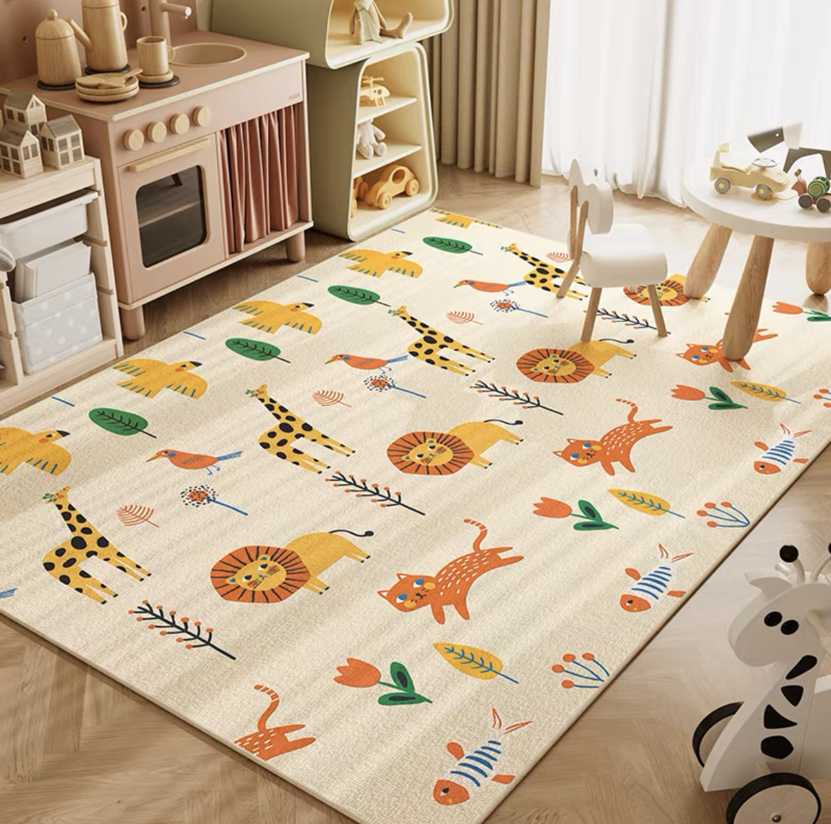 VIKAMA Neutral Cartoon Lion Ba - Baby Nursery Game review and price