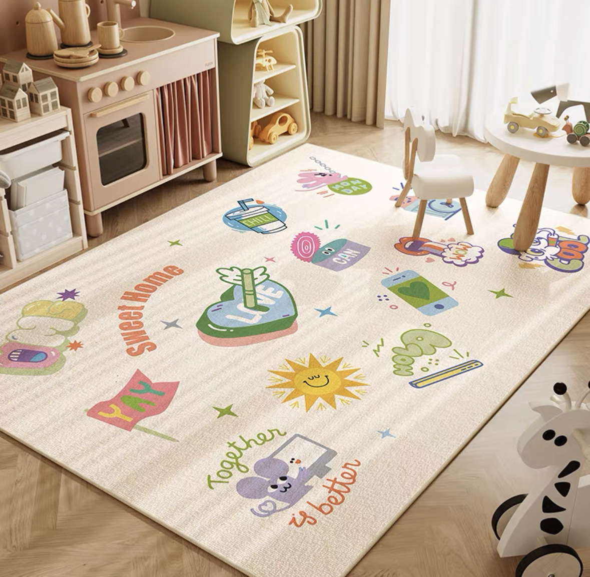 VIKAMA Neutral Cartoon Lion Ba - Baby Nursery Game review and price