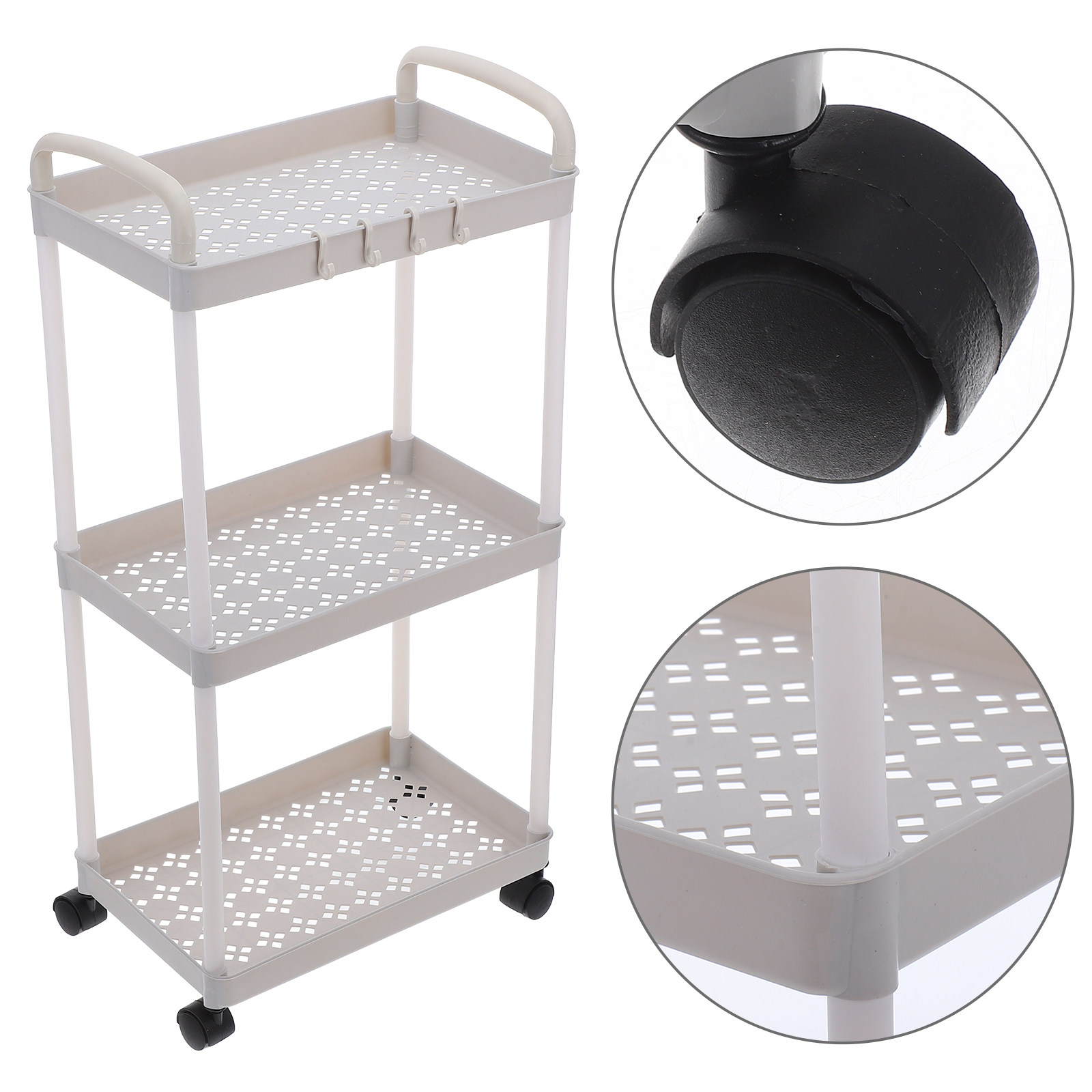 3 Tier Plastic Storage Cart Ro - Baby Nursery Cart review and price