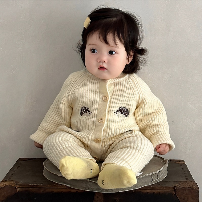 Hedgehog Embroidery Baby Knitt - Baby Nursery Embroidery review and price