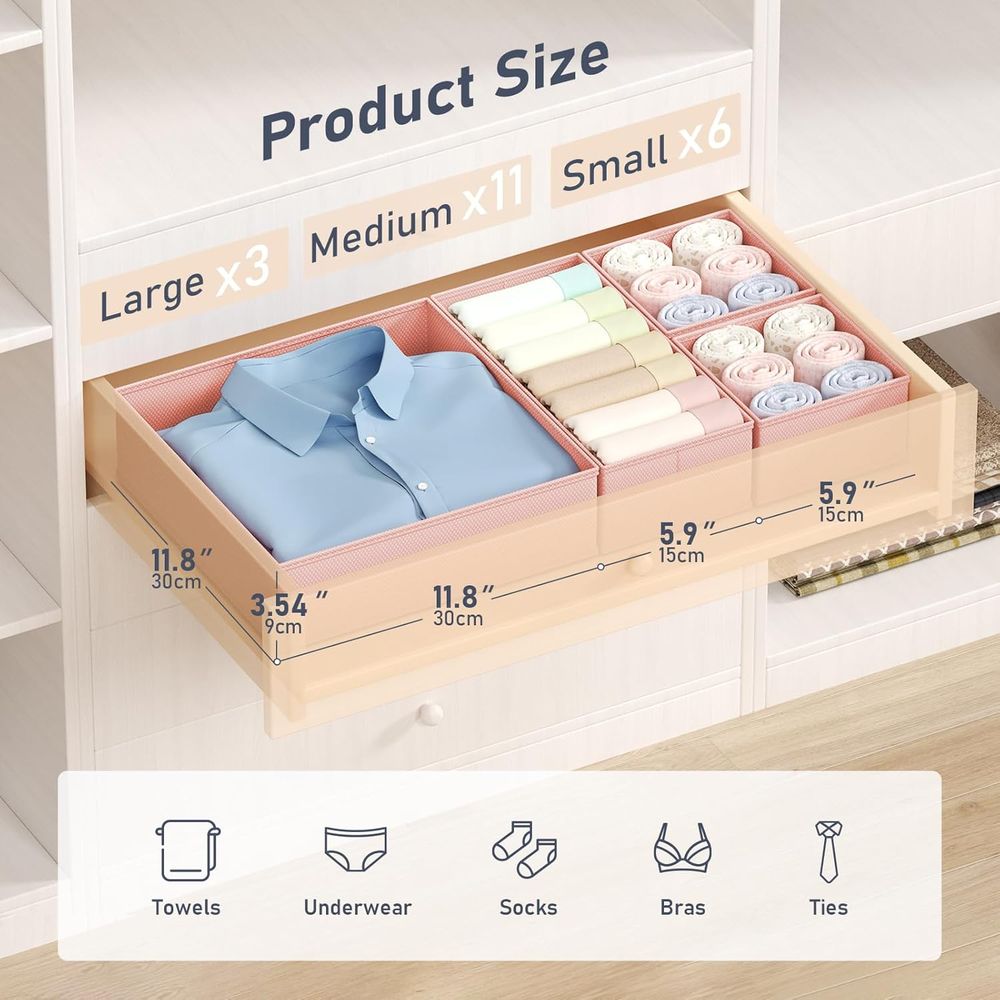 Organizer Clothes 20 Pack - Co - Baby Nursery Drawers review and price