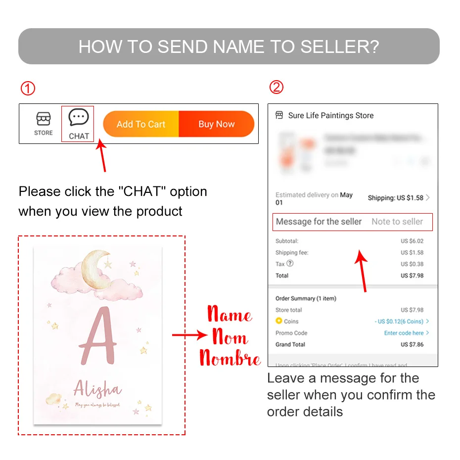 Custom Baby Name Islam Ayat Ku - Baby Nursery Pink review and price