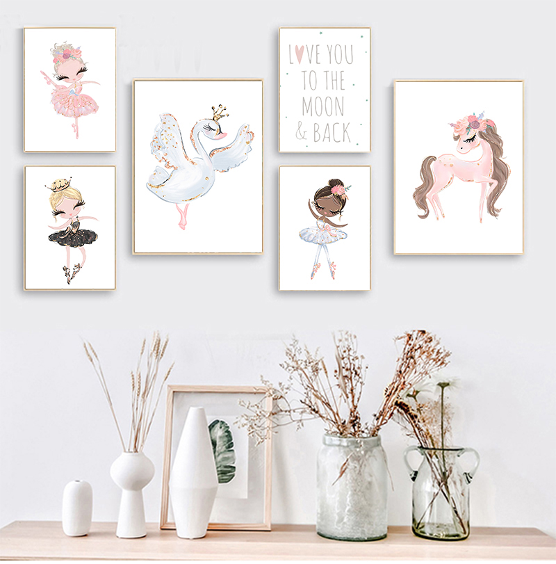 1pc frameless Little Princess  - Baby Nursery Pink review and price