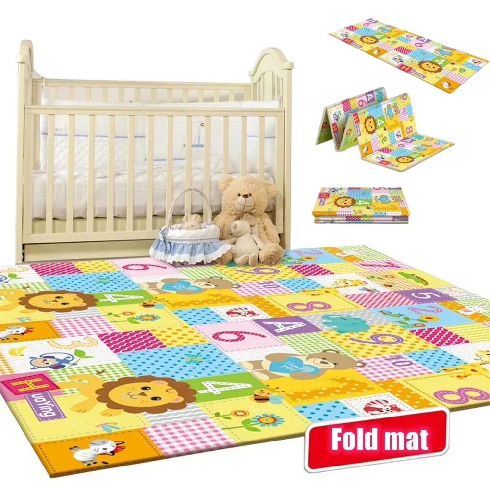 Baby Play Mats Foldable Xpe Pu - Baby Nursery Game review and price